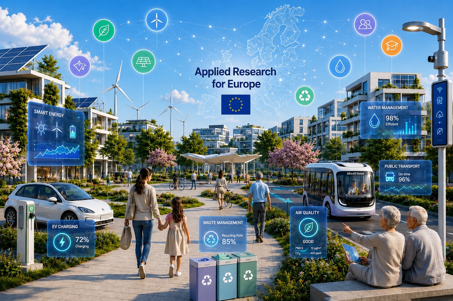 AI for energy systems, illustration