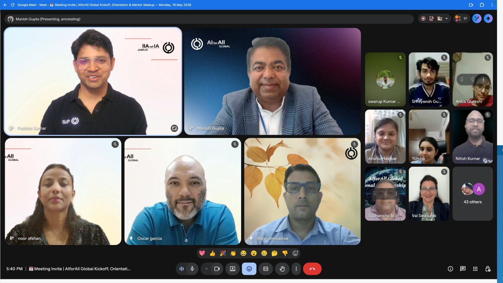 AIforAll internship Q2 2026 cohort